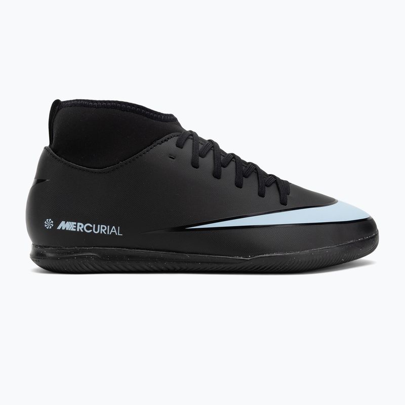 Кросівки футбольні дитячі Nike Mercurial Superfly 10 Club black/ice blue 2