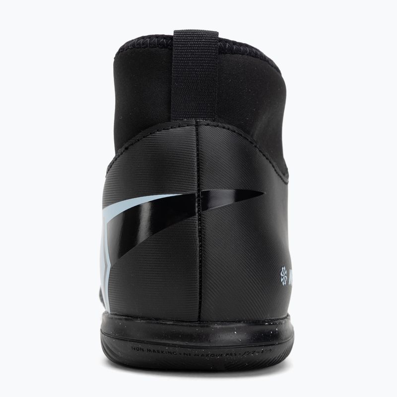 Кросівки футбольні дитячі Nike Mercurial Superfly 10 Club black/ice blue 6