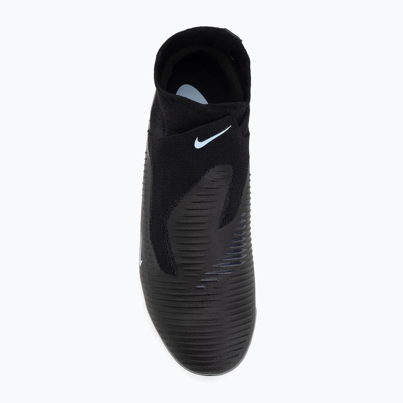 Кросівки футбольні чоловічі Nike Phantom 6 High Pro FG black/black 5