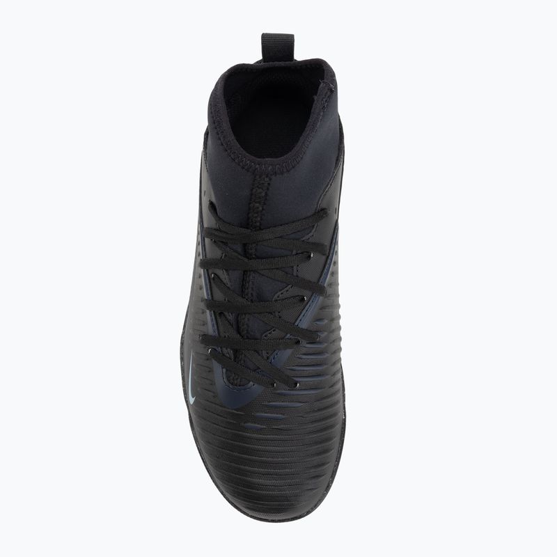 Кросівки футбольні дитячі Nike Phantom 6 High Club Jr TF black/black 5