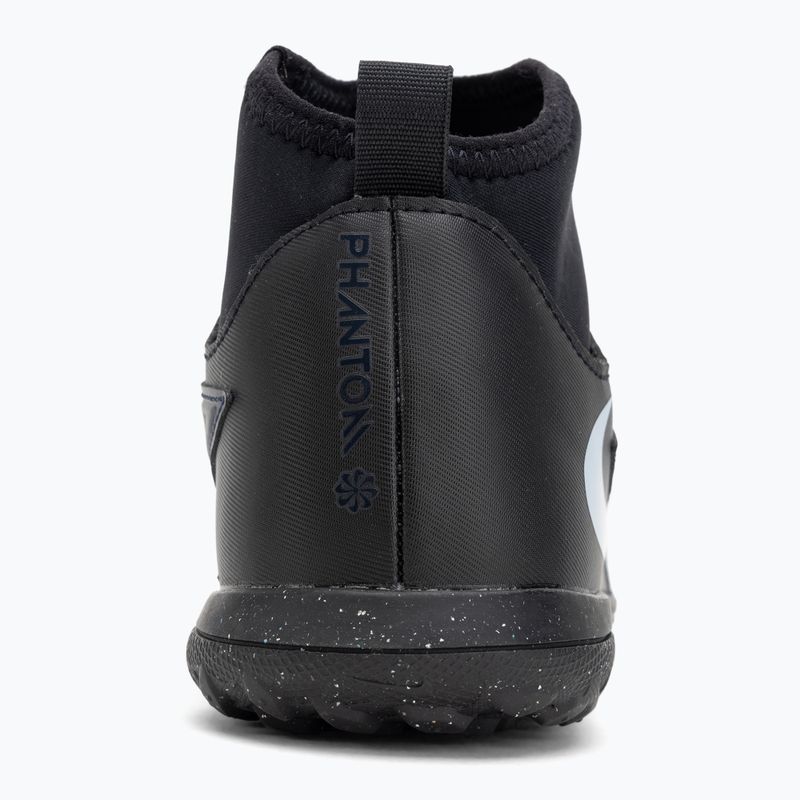 Кросівки футбольні дитячі Nike Phantom 6 High Club Jr TF black/black 6