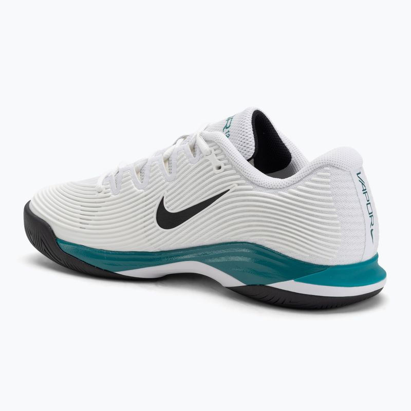 Кросівки тенісні чоловічі Nike Vapor 12 white / black / radiant emerald 3