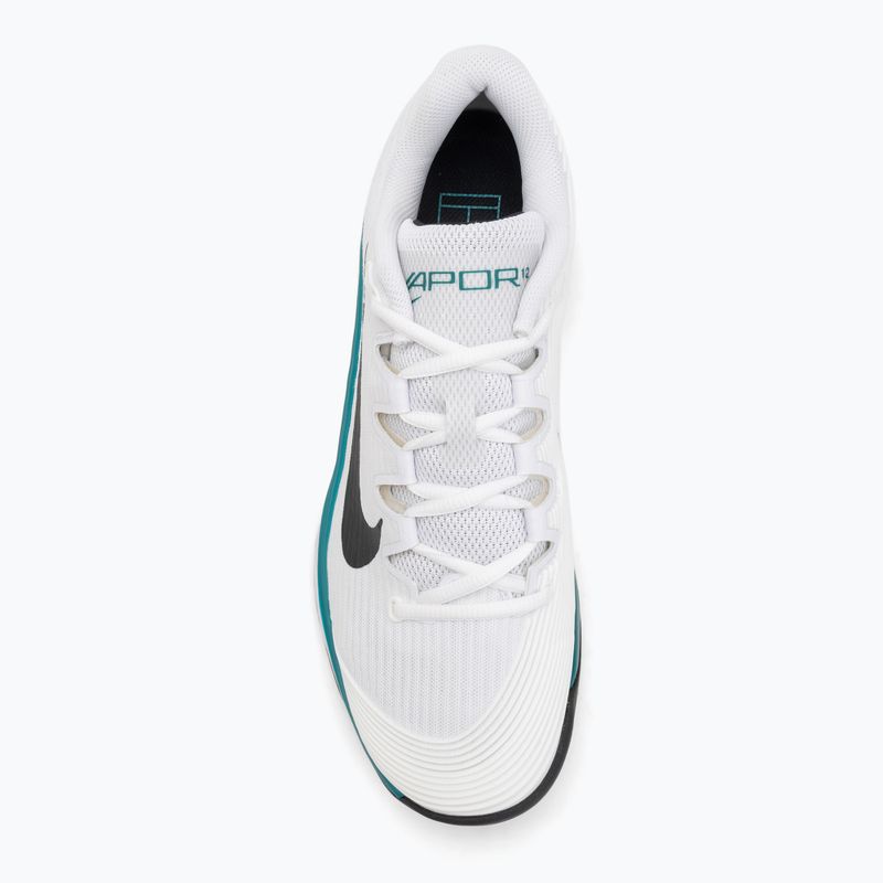 Кросівки тенісні чоловічі Nike Vapor 12 white / black / radiant emerald 5