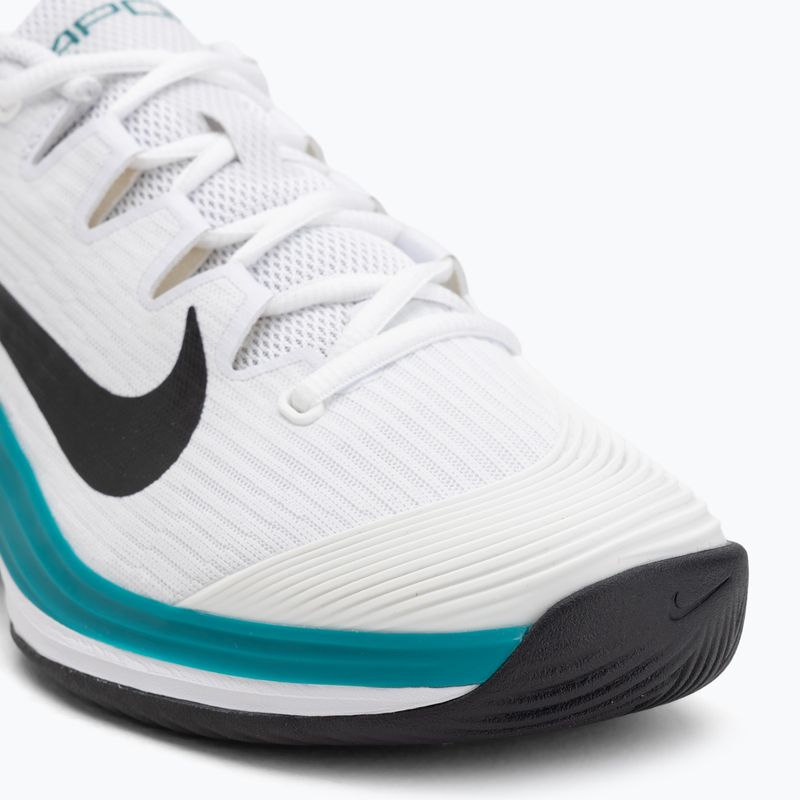 Кросівки тенісні чоловічі Nike Vapor 12 white / black / radiant emerald 7