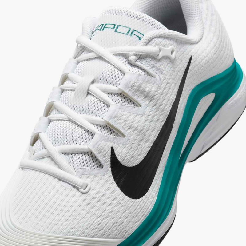 Кросівки тенісні чоловічі Nike Vapor 12 white / black / radiant emerald 15