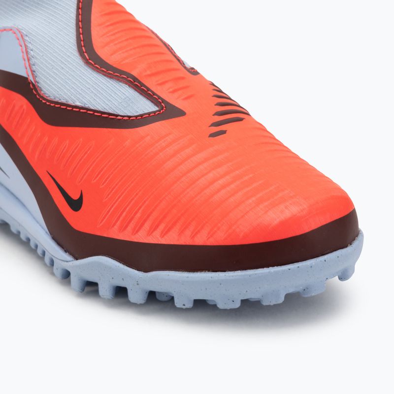 Кросівки футбольні дитячі Nike Phantom 6 High Academy TF royal tint/bright crimson/black 7