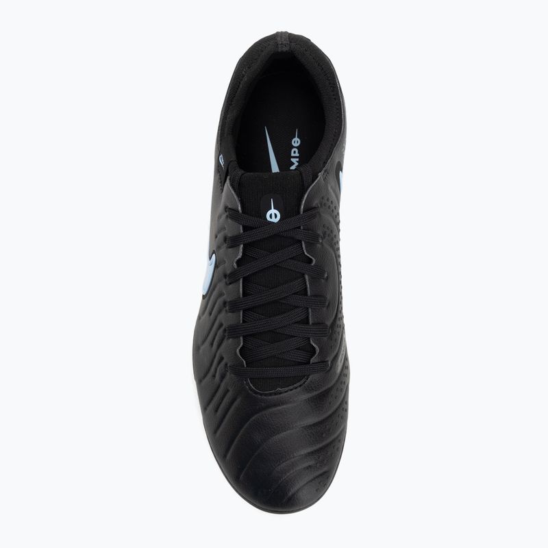 Кросівки футбольні чоловічі Nike Legend 10 Pro Ag-Pro black/black 5