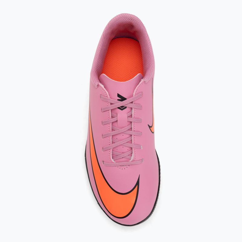 Кросівки футбольні дитячі Nike Mercurial Vapor 16 Club IC magic flamingo/black/total crimson 5