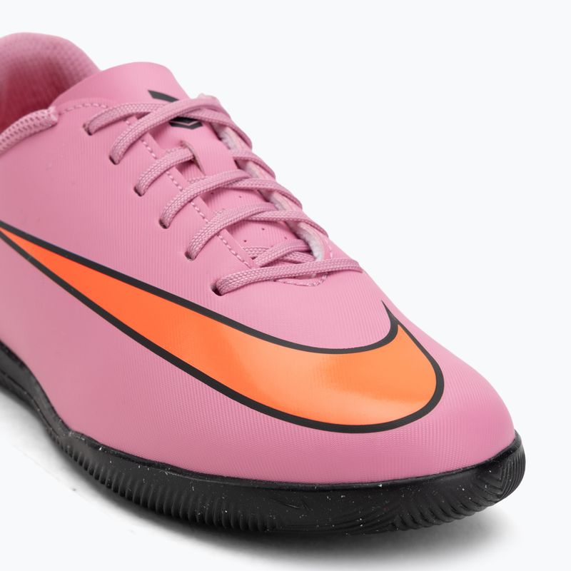 Кросівки футбольні дитячі Nike Mercurial Vapor 16 Club IC magic flamingo/black/total crimson 7
