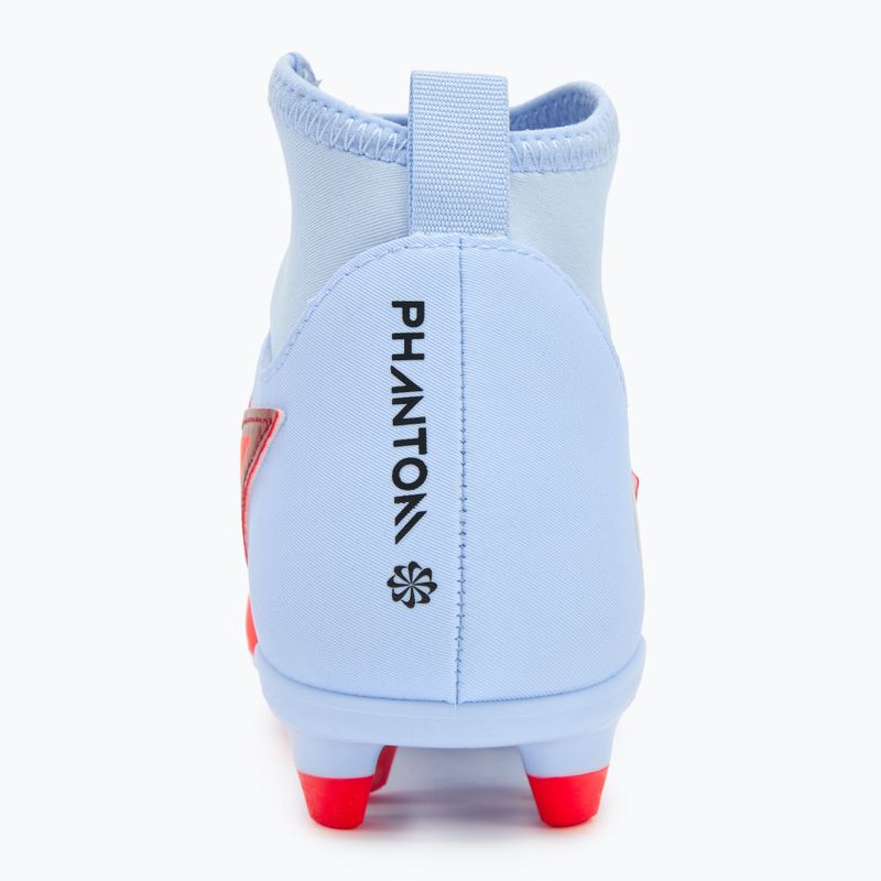 Кросівки футбольні дитячі Nike Phantom 6 High Club FG/MG royal tint/bright crimson 6