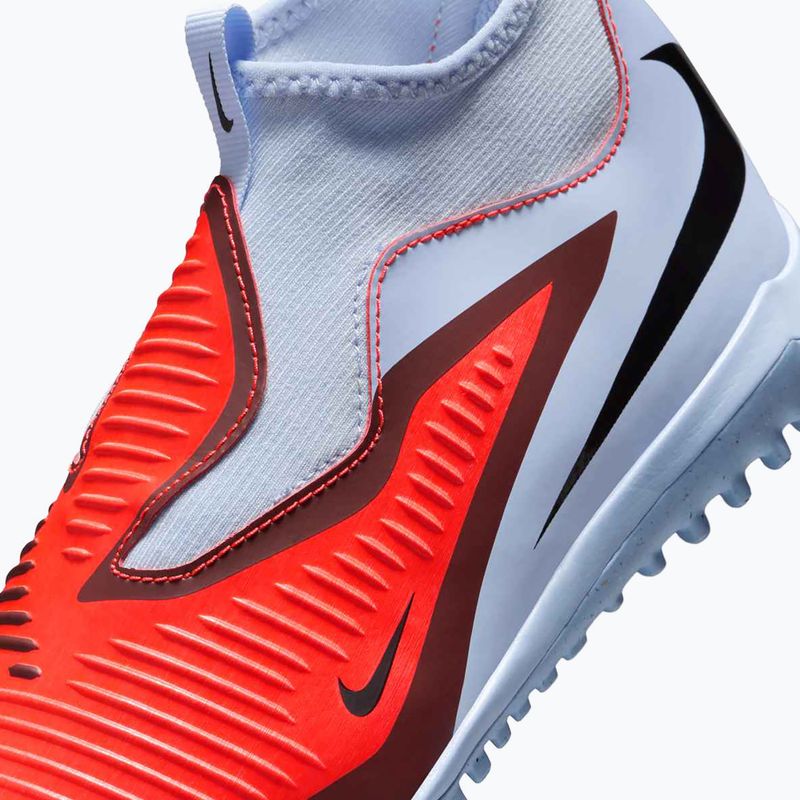 Кросівки футбольні дитячі Nike Phantom 6 High Academy TF royal tint/bright crimson/black 9