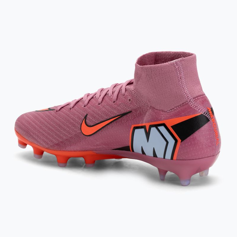 Кросівки футбольні чоловічі Nike Mercurial Superfly 10 Elite AG-Pro magic flamingo/black/total crimson 3