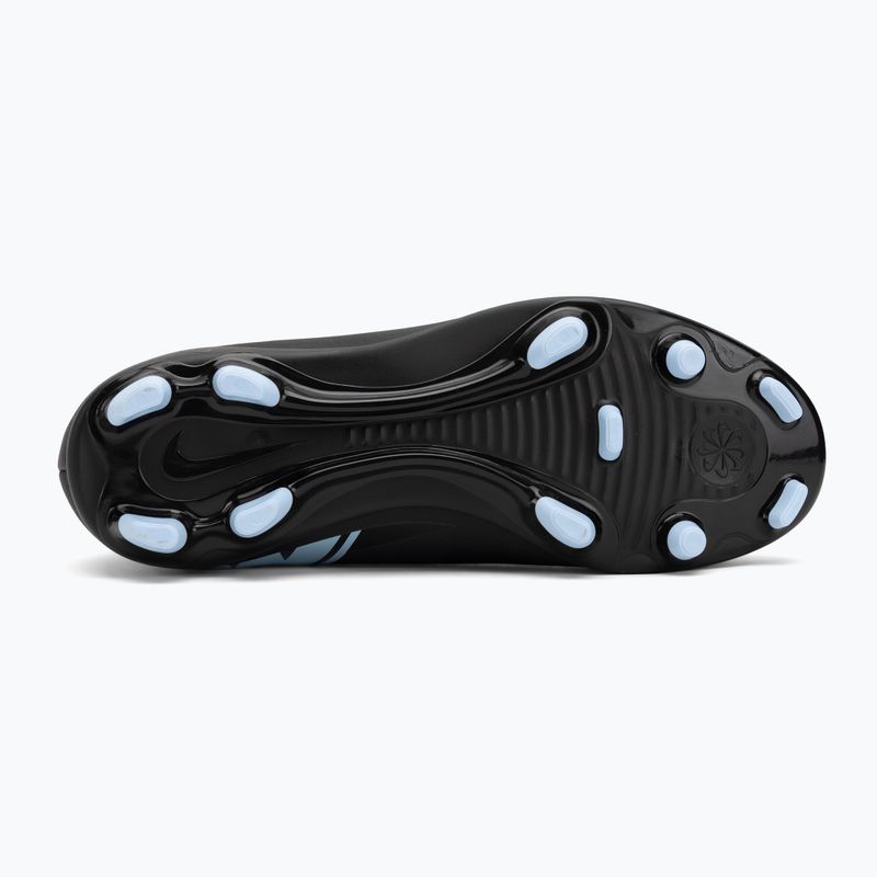 Кросівки футбольні дитячі Nike Mercurial Superfly 10 Club FG/MG black/ice blue 4