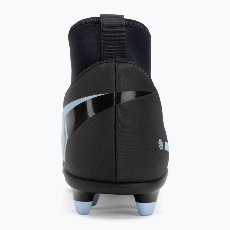 Кросівки футбольні дитячі Nike Mercurial Superfly 10 Club FG/MG black/ice blue 6