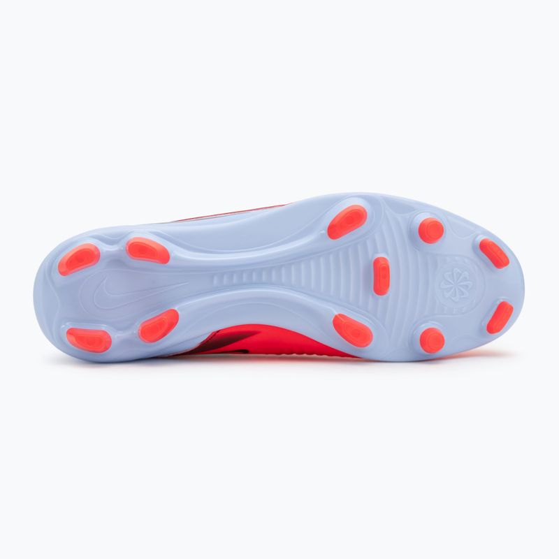 Кросівки футбольні чоловічі Nike Phantom 6 High Club FG/MG royal tint/bright crimson 4