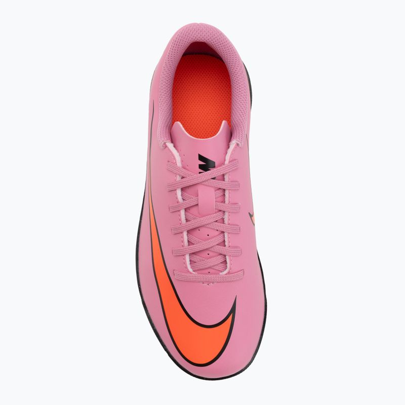 Кросівки футбольні дитячі Nike Mercurial Vapor 16 Club TF magic flamingo/black/total crimson 5