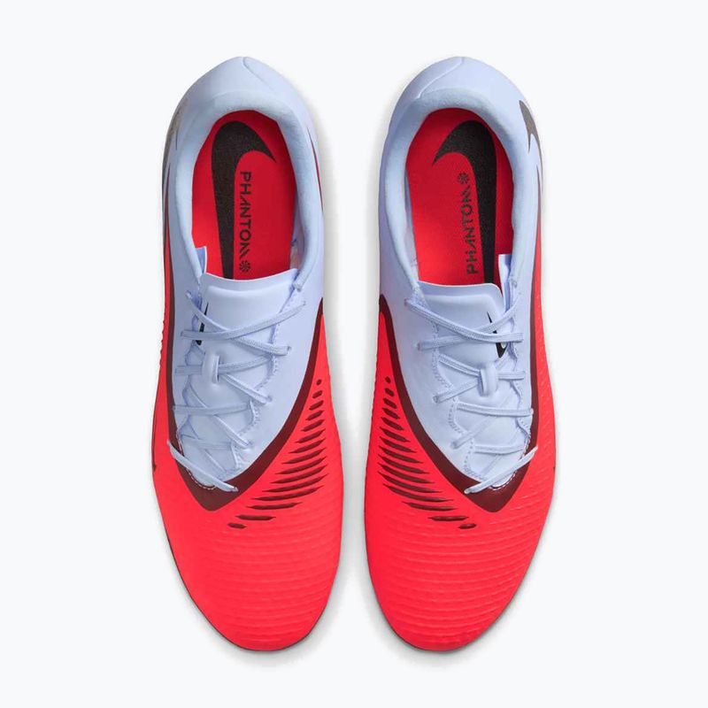 Кросівки футбольні чоловічі Nike Phantom 6 Low Academy FG/MG royal tint/bright crimson 8