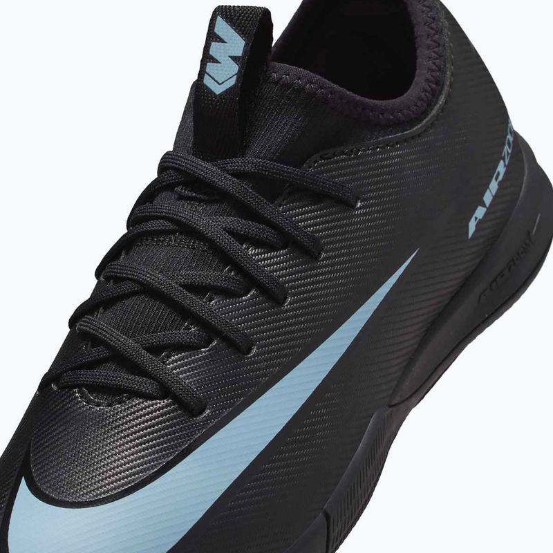 Кросівки футбольні дитячі Nike Mercurial Vapor 16 Academy IC black/ice blue 8