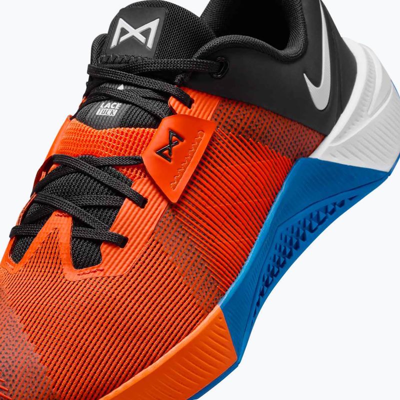 Кросівки для тренувань чоловічі Nike Metcon 10 total orange/photo blue/black/white 8