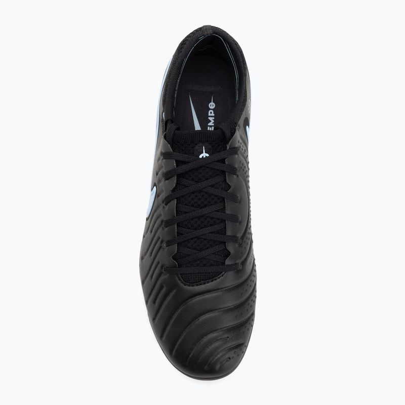 Кросівки футбольні чоловічі Nike Tiempo Legend 10 Elite AG-Pro black/black 5