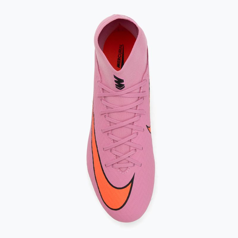 Кросівки футбольні чоловічі Nike Mercurial Superfly 10 Academy SG-Pro magic flamingo/black/total crimson 5
