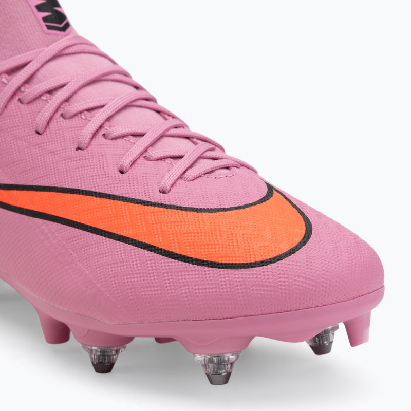 Кросівки футбольні чоловічі Nike Mercurial Superfly 10 Academy SG-Pro magic flamingo/black/total crimson 7