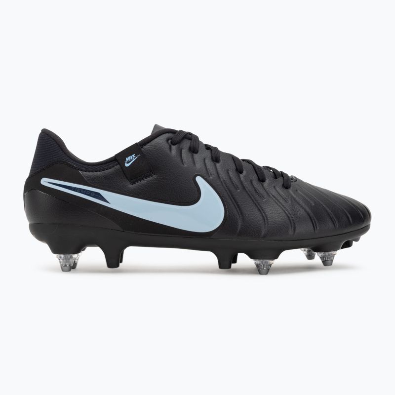 Кросівки футбольні чоловічі Nike Tiempo Legend 10 Academy SG-Pro black/black 2