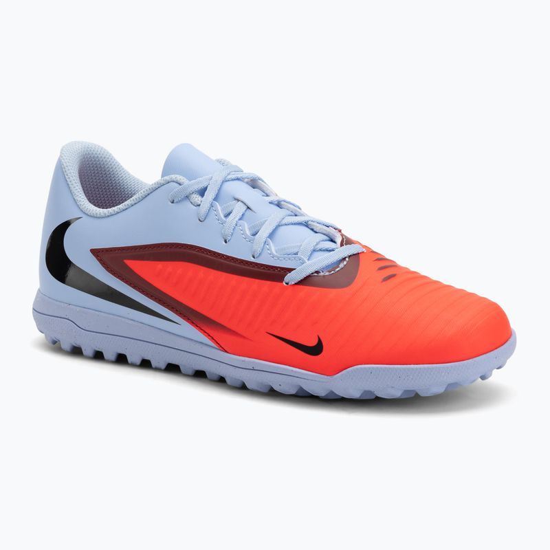 Кросівки футбольні чоловічі Nike Phantom 6 Low Club TF royal tint/bright crimson/black