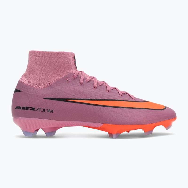 Кросівки футбольні чоловічі Nike Mercurial Superfly 10 Pro FG magic flamingo/black/total crimson 2