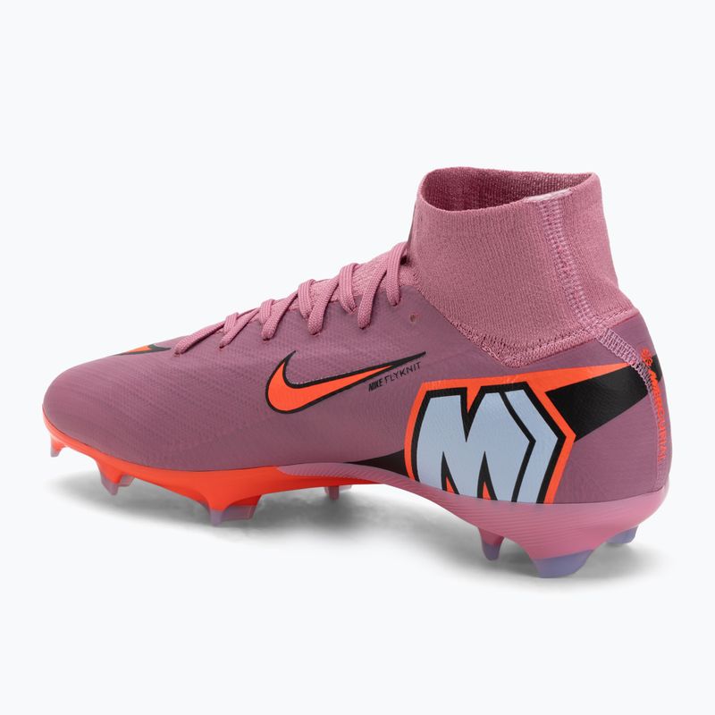 Кросівки футбольні чоловічі Nike Mercurial Superfly 10 Pro FG magic flamingo/black/total crimson 3