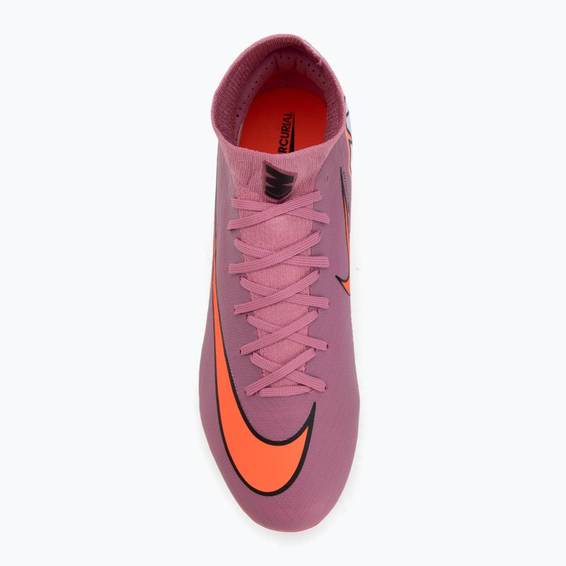 Кросівки футбольні чоловічі Nike Mercurial Superfly 10 Pro FG magic flamingo/black/total crimson 5