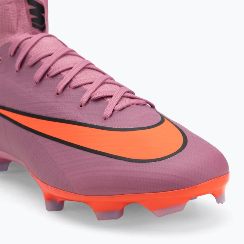 Кросівки футбольні чоловічі Nike Mercurial Superfly 10 Pro FG magic flamingo/black/total crimson 7