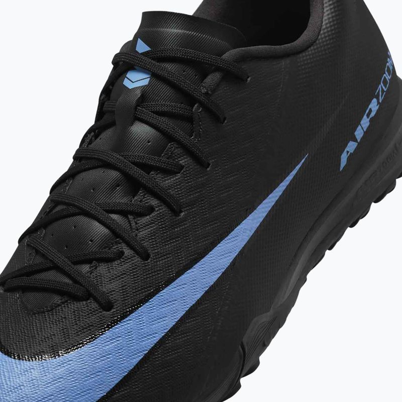 Кросівки футбольні чоловічі Nike Mercurial Vapor 16 Academy TF black/ice blue 8