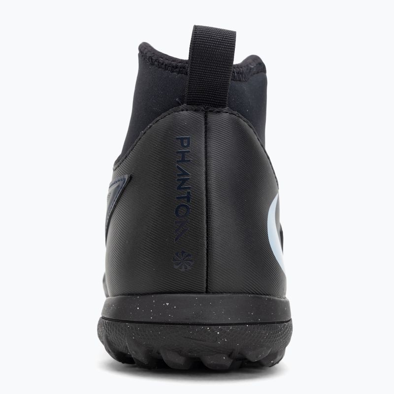Кросівки футбольні чоловічі Nike Phantom 6 High Club TF black/black 6