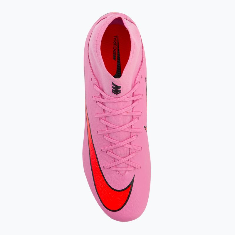Кросівки футбольні чоловічі Nike Mercurial Superfly 10 Academy MG magic flamingo/black/total crimson 5