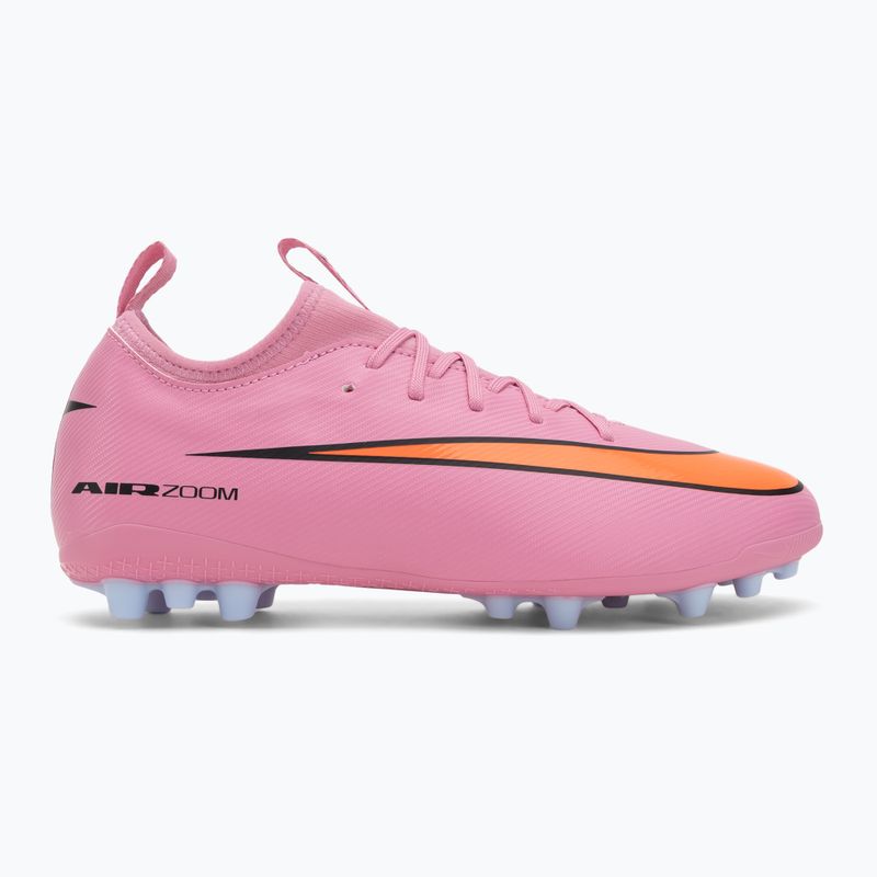 Кросівки футбольні дитячі Nike Mercurial Vapor 16 Academy AG magic flamingo/black/total crimson 2