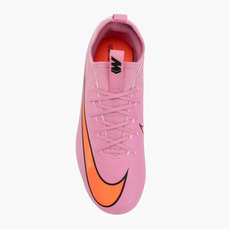 Кросівки футбольні дитячі Nike Mercurial Vapor 16 Academy AG magic flamingo/black/total crimson 5