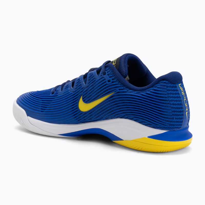 Кросівки тенісні чоловічі Nike Vapor 12 racer blue / lightening / deep royal blue 3