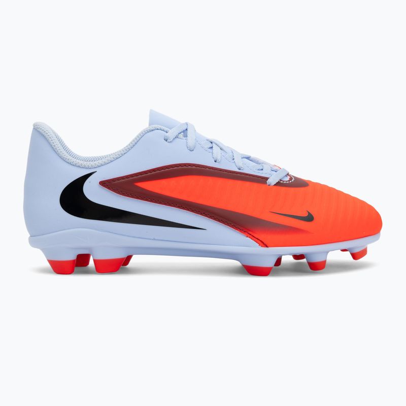 Кросівки футбольні дитячі Nike Phantom 6 Low Club MG royal tint/bright crimson/black 2