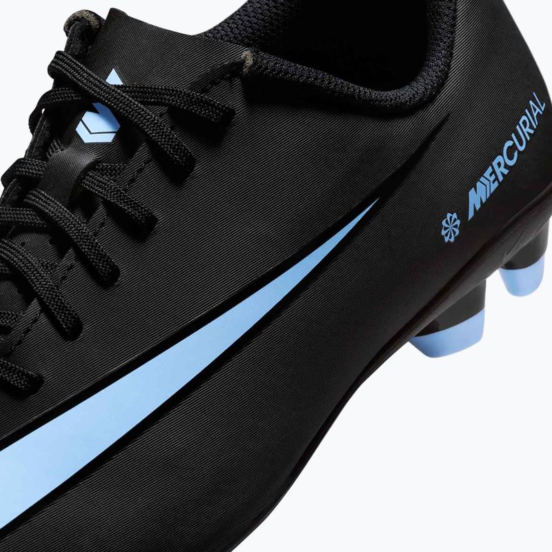 Кросівки футбольні дитячі Nike Mercurial Vapor 16 Club FG/MG black/ice blue 14