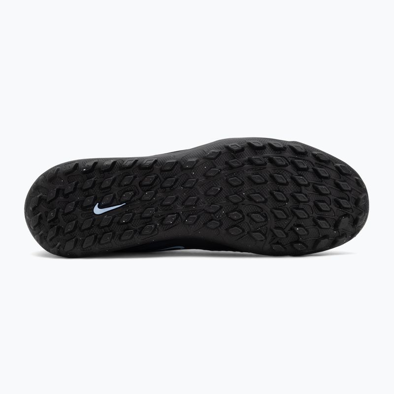 Кросівки футбольні чоловічі Nike Phantom 6 Low Club TF black/black 4
