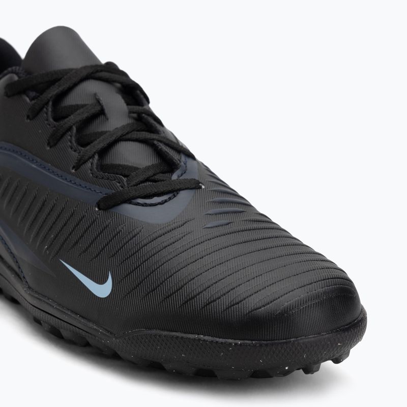 Кросівки футбольні чоловічі Nike Phantom 6 Low Club TF black/black 7