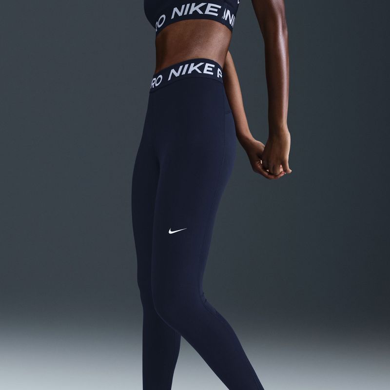 Жіночі легінси Nike Pro 365 Tight midnight navy/white 6
