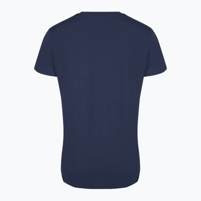 Футболка для тренувань жіноча Nike One Classic Dri-Fit midnight navy/white 5