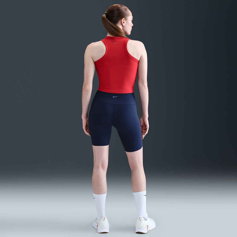 Шорти жіночі Nike One High Waisted 8" Biker midnight navy 10