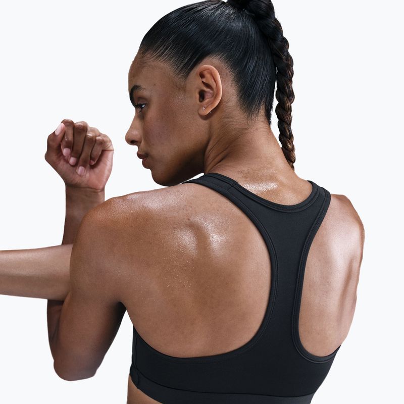 Бюстгальтер для тренувань Nike Swoosh Medium Support black/white 4