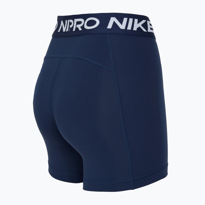 Шорти для тренувань жіночі Nike Pro 365 5" midnight navy/white 8
