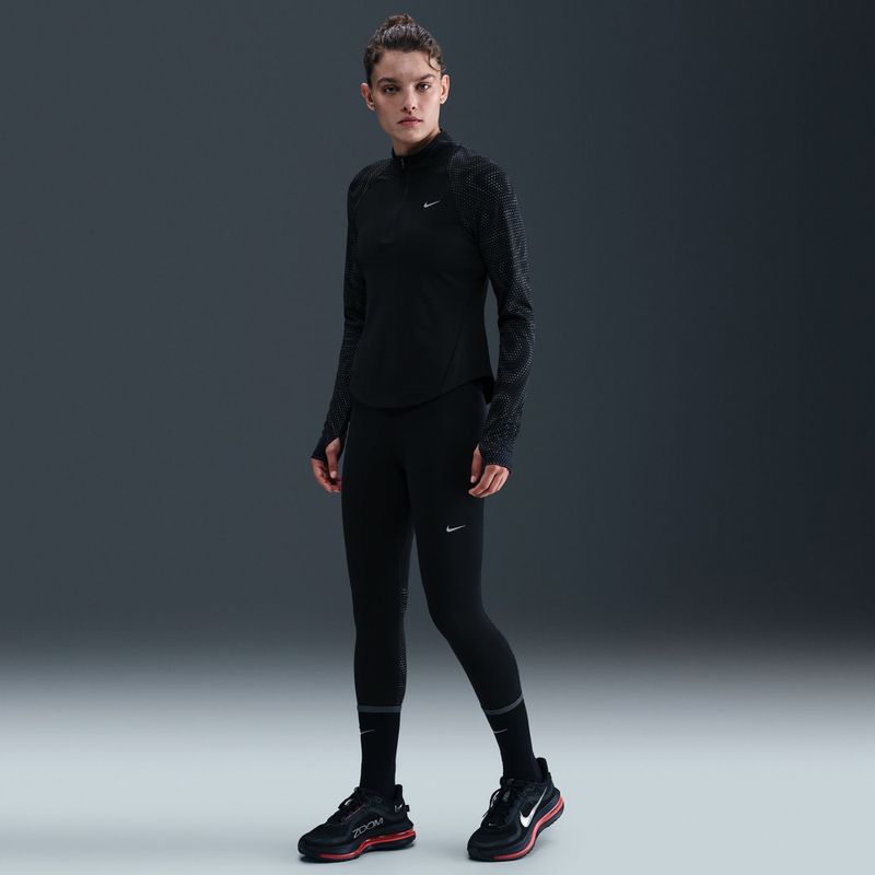 Легінси для бігу жіночі Nike Tempo Flash High-Waisted 7/8 black 7