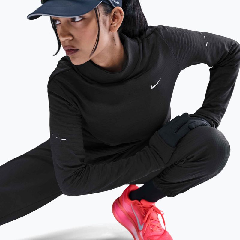 Лонгслів для бігу жіночий Nike Swift Therma-Fit Turtle Neck black 5