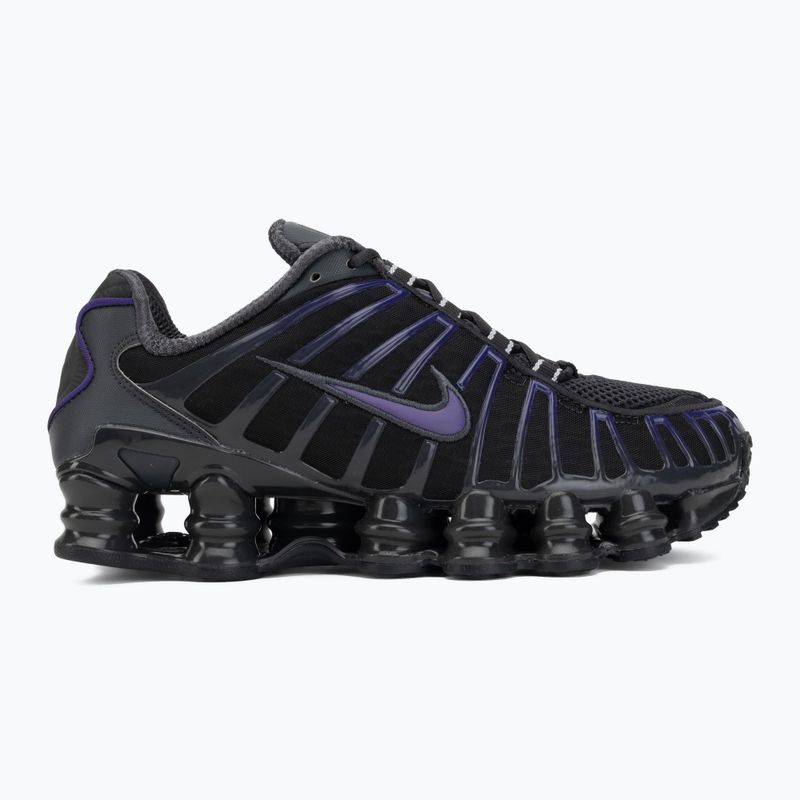 Кросівки чоловічі Nike Shox TL dark smoke grey/court purple 2
